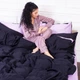 Пододеяльник MirSon Сатин Premium 3820+0055 Lavanda 143х210 (2200001218451) - изображение 3