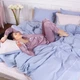 Пододеяльник Сатин Premium 0843 + 0841 Sandra 143х210 см (2200002028196) - изображение 6