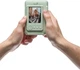 Камера моментального друку Fujifilm Instax Mini LiPlay Green + чохол + фотоальбом 108 + фотоплівка 20 шт + фоторамка світлодіодна + наклейки 20 шт - зображення 10