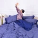 Наволочка с ушками MirSon Satin Жаккард Raging sea 40х60 см (2200005395998) - изображение 17