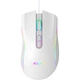 Компьютерная мышь Xtrike GM-314 игровая 800–7200 DPI 7 кнопок RGB белая (GM-314) - изображение 1