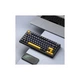 Клавиатура Aula F75 Gasket Greywood V3 switch Hot-Swap PBT Wireless/Bluetooth/USB Black (6948391208626) - изображение 3