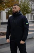 Чоловічий костюм утеплений куртка та штани з шевроном Reef Softshell Intruder 0193 L Темно-синій ( IN - 0193/04 C ) - зображення 7