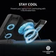 Підставка для ноутбуків Trust GXT 1125 Quno, до 17.3", BLUE LED, чорний - изображение 10