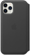 Etui z klapką Apple Leather Folio do Apple iPhone 11 Pro Black (MX062) - obraz 2