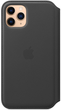 Etui z klapką Apple Leather Folio do Apple iPhone 11 Pro Black (MX062) - obraz 4