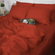 Комплект постельного белья MirSon Детский 110х140 см Satin Premium 0081 Terracotta (2200010929294) - изображение 1