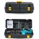 Аккумуляторная цепная пила Electric Saw Blue 12" (30 см) 48В в кейсе + 2 аккумулятора: Садовая электропила с автоматической смазкой цепи - изображение 5