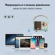 Портативная колонка Bluetooth водонепроницаемая в стиле ретро Blue - изображение 6