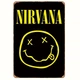 Металический постер Nirvana 30х20 см - изображение 1