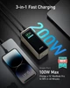 Портативное зарядное устройство Anker Prime - 20000 mAh 200w pd Black (a1336011) - изображение 4