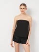 Футболка женская Zara 9176/971 L Черная (09176971800046) - изображение 1