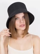 Панама женская плетеная SumWin Pimihi 39088-8-01 55-58 Черная (ROZ6501062109) - изображение 2