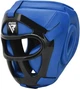 Боксерский шлем RDX T1 Grill Full L Black-Blue (HGR-T1FU-L) - изображение 1