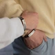 Парні браслети з індивідуальним гравіюванням "Graver" силіконовий з вставккою з нержавіючої сталі - зображення 11