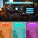 LED світильник стельовий світлодіодний RGB з Wi-Fi керуванням через додаток Білий - зображення 4