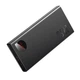 Повербанк adaman metal digital display 10000mah 22.5w чорний BASEUS, PPAD070001 - зображення 3