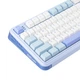 Механічна клавіатура MechLands Vibe75 V2 Blue перемикачі Cream Mint - зображення 6