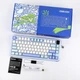 Механічна клавіатура MechLands Vibe75 V2 Blue перемикачі Cream Mint - зображення 7