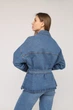 Куртка джинсовая женская XL цвет синий YUKI ЦБ-00274154 - изображение 6