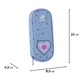 Пенал шкільний Kite Lovely (K25-599-11) - изображение 2