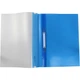 Папка-скоросшиватель Economix А4 без перфорацией с прозрачным верхом синяя (E31511-02) - изображение 4