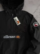 Чоловіча демісезонна спортивна куртка-вітровка ELLESSE S Чорна (KP-08) - изображение 4