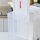 Диспенсер для сыпучих продуктов на 6 отсеков multifunctional household rice bucket - изображение 4