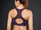 Спортивный топ борцовка со съемными вкладышами для женщины Crivit LYCRA® 457544 XL Фиолетовый - изображение 4