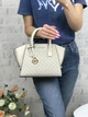 Сумка жіноча Michael Kors Avril Small Logo Top-Zip Satchel (35F4G4VS1B) - зображення 7