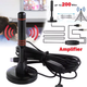 ТВ-антена для Т2 з посиленням телевізійна антена DVB-T2 антена HDTV TV Antenna Mini 1080p - зображення 6