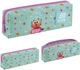 Пенал шкільний Kite Garfield 7x19x4 см Бірюзовий (GF25-642-2) - зображення 2