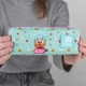 Пенал шкільний Kite Garfield 7x19x4 см Бірюзовий (GF25-642-2) - зображення 6