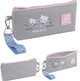 Пенал шкільний Kite Hello Kitty 8.5x19.5x3 см Сірий (HK25-680-1) - зображення 2