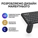 Комплект бездротовий (клавіатура, миша) Logitech Pebble 2 Combo Graphite (920-012239) Чорний - изображение 14