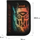 Пенал шкільний без наповнення Kite Transformers Generations 1 відділення 2 відвороти 20.5х14х4 см Чорно-помаранчевий (TF25-622) - зображення 3