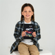 Пенал шкільний без наповнення Kite Hot Wheels 1 відділення 2 відвороти 20.5х14х4 см Чорний (HW25-622-1) - зображення 7