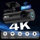 Автомобільний відеореєстратор 4K WIFI із системою цілодобового моніторингу паркування SD-карта 64 ГБ - зображення 5