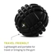 Массажный мяч повышенной жесткости Trigger Point GRID X Ball 12.7 см (США) - изображение 5