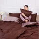 Пододеяльник MirSon Сатин Premium 0165+0211 Cappuccino 175х210 (2200001219045) - изображение 4