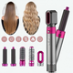 Мультистайлер 5 в 1 hot air styler с насадками стайлер фен щетка браш для завивки укладки волос и придания объема HAIR BRUSH Star23 чехол кейс тубус - изображение 7