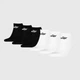 Набор женских носков коротких хлопковых Puma Elements Unisex Quarter 93875803 35-38 6 пар White/Black (8720245825016) - изображение 1