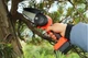 Мини пила Mini Electric Chain Saw для обрезки деревьев и распила дров 24V Оранжевая (81901YS827) - изображение 1