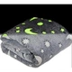 Светящийся теплый и нежный плед для детей и подростков 150x200 Magic Blanket Серый (51901CS607) - изображение 1