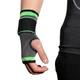 Эластичный бинт бандаж на кисть Knee bands HSM-9136 Grey нейлон (SN9QI2437) - изображение 8