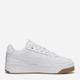 Женские кеды низкие Puma Carina Street Lux 39748701 37.5 (4.5UK) 23.5 см Puma White-Puma White-Puma Gold (4067979798655) - изображение 1