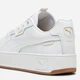 Женские кеды низкие Puma Carina Street Lux 39748701 37.5 (4.5UK) 23.5 см Puma White-Puma White-Puma Gold (4067979798655) - изображение 5