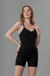 Стягуюче боді-шорти для корекції фігури комбідрес Nud XL Чорний - зображення 1