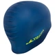Шапочка для плавания силиконовая для взрослых Yingfa Classic 0081-1 Deep Blue - изображение 4