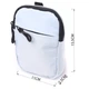 Практичная слинг сумка для путешествий из качественного текстиля VINTAGE Bag 22868 Светло-Голубой - изображение 3